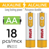 RCA - 18 Pack AA Alkaline Batteries, Long Lasting Power, Mercury Free - - Mounts For Less