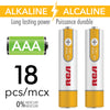 RCA - 18 Pack AAA Alkaline Batteries, Long Lasting Power, Mercury Free - - Mounts For Less