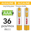 RCA - 36 Pack AAA Alkaline Batteries, Long Lasting Power, Mercury Free - - Mounts For Less