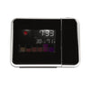 RCA - Projection Alarm Clock Radio, Projects Time to Wall or Ceiling, Color Screen, Temperature Display, Black - RCPJ100A1 - - Mounts For Less