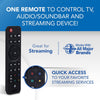 RCA - Rechargeable Universal Remote Control, Bluetooth, Compatible with Streaming Devices - - Mounts For Less