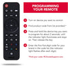 RCA - Rechargeable Universal Remote Control, Bluetooth, Compatible with Streaming Devices - - Mounts For Less