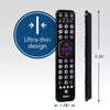 RCA - Rechargeable Universal Remote Control with Buttons for Streaming Device - - Mounts For Less