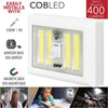 RCA - Wall Light with Wireless Switch, 4 COBLED, 400 Lumens, White - - Mounts For Less
