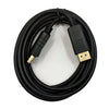 Rockstone - Display Port 1.2 cable, 2K or 4K resolution, 1.8 meter length - - Mounts For Less