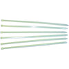 Rodac - Pack of 100 Cable Ties, 14-1/2" Length, Maximum Load 120 Lbs, Natural - - Mounts For Less