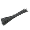 Rodac - Pack of 100 Cable Ties, Length of 11 3/4", Maximum Load of 120Lb, Black - - Mounts For Less