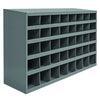 Rodac - Steel Storage Bin with 40 Compartments, 33" x 12" x 24" - - Mounts For Less