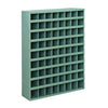 Rodac - Steel Storage Bin with 72 Compartments, 33" x 12" x 42" - - Mounts For Less