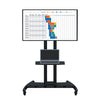 Rolling TV Cart With Height Adjustable For LED PLASMA LCD 32" To 65" - - Mounts For Less
