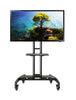 Rolling TV Cart With Height Adjustable For LED PLASMA LCD 32" To 65" - - Mounts For Less