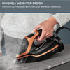 Rowenta - SteamForce Pro Steam Iron, 5 Presets, 1845 Watts, Black - - Mounts For Less