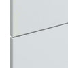 SUA-V - Ashton Thermally Fused Laminate Headboard, Queen Size, White - - Mounts For Less