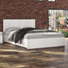 SUA-V - Ashton Thermally Fused Laminate Headboard, Queen Size, White - - Mounts For Less