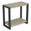 Safdie & Co Accent Table - 23" Long Dark Taupe with 1 Shelf for Living Room - - Mounts For Less