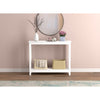 Safdie & Co Entryway Table Console Table Sofa Couch Table Accent Table - 39" Long White with 1 Shelf for Living Room - - Mounts For Less