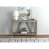 Safdie & Co Entryway Table Console Table Sofa Couch Table Accent Table - 52" Long Dark Taupe with 1 Shelf for Living Room - - Mounts For Less