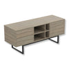 Safdie & Co TV Stand - 47.25" Long Dark Taupe with 2 Drawers and 3 Shelves for Living Room - - Mounts For Less
