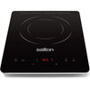 Salton - Portable Induction Cooker with LED Display, Cool Touch and 8 Temperature Settings, Black - - Mounts For Less