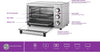 Salton - Toaster Oven and Air Fryer, 6 Slice Capacity, 6 Cooking Functions, Accessories Included - - Mounts For Less