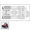 Sluban - Jeep Building Blocks Set with 1 Figure, 253 Pieces - - Mounts For Less
