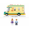 Sluban - Summer Camper Van Building Blocks Set with 2 Figures, 314 Pieces - - Mounts For Less