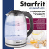 Starfrit - Electric Glass Kettle, 1.7 Liter Capacity, 1500 Watts - - Mounts For Less