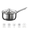 Starfrit - Everyday Basix Casserole with Glass Lid, 3.2 Liter Capacity, Stainless Steel - - Mounts For Less