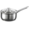 Starfrit - Everyday Basix Casserole with Glass Lid, 3.2 Liter Capacity, Stainless Steel - - Mounts For Less