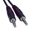 TechCraft Audio cable 3.5mm male/male 50ft black - - Mounts For Less