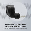 Technics - In-Ear Wireless Headphones with Noise Canceling, Microphone and Charging Case, Black - - Mounts For Less