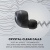 Technics - Wireless Bluetooth In-Ear Headphones with Microphone and Charging Case, Black - - Mounts For Less