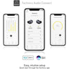 Technics - Wireless Bluetooth In-Ear Headphones with Microphone and Charging Case, Black - - Mounts For Less
