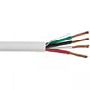 Telephone & alarm 4 conductors 22 AWG Solid 500pi white - - Mounts For Less
