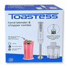 Toastess - Hand Blender and Chopper Combo, 2 Speeds, 260 Watts, White - - Mounts For Less