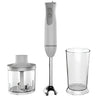 Toastess - Hand Blender and Chopper Combo, 2 Speeds, 260 Watts, White - - Mounts For Less