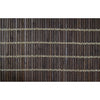 Versailles - Bamboo Grommet Top Curtain Panel, Brass Grommets, 42" x 63", Walnut - - Mounts For Less