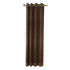Versailles - Bamboo Grommet Top Curtain Panel, Brass Grommets, 42" x 63", Walnut - - Mounts For Less