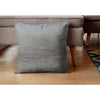 Versailles - Ceasar Cushion Cover, 20" x 20", Machine Washable, Dark Grey - - Mounts For Less