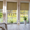 Versailles - Cordless Roller Shade, Marcellus Collection, Soft Close, Brown (Available in 15 Sizes) - - Mounts For Less