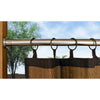 Versailles - DUO Stainless Steel Tension Curtain Rod, Indoor/Outdoor, Adjustable Length, Silver (3 Sizes Available) - - Mounts For Less
