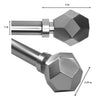 Versailles - Esencial Convex Curtain Rod Set, Adjustable Length, Bronze (2 Sizes Available) - - Mounts For Less