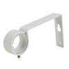 Versailles - Set of 2 Curtain Rod Brackets, Wall or Ceiling Installation, White - - Mounts For Less
