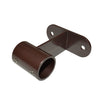 Versailles - Stainless Steel Curtain Tension Rod, Indoor/Outdoor, Adjustable Length, Brown (3 Sizes Available) - - Mounts For Less