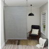 Versailles - Woven Paper Privacy Panel, 48" x 72", Adjustable Height, Grey - - Mounts For Less