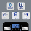 Weight Watcher - Digital Personal Scale with Body Analysis, Bluetooth, Maximum Capacity of 180kg - - Mounts For Less