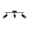 Xtricity - 3 Head Track Light, 19.69" Width, From the Valegro Collection, Black - - Mounts For Less