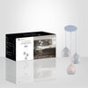 Xtricity - 3 Light Pendant, 18.11 '' Width, From The Ellingson Collection, White - - Mounts For Less
