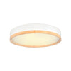 Xtricity - Ceiling Light with Integrated LED, 19.7" Diameter, From the Valentine Collection, White - - Mounts For Less