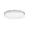 Xtricity - Ceiling Light with Integrated LEDs, 17" Diameter, 3 Color Options, From the Valerio Collection, Nickel - - Mounts For Less